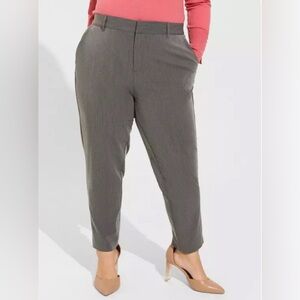 Torrid Relaxed Taper City Twill High-Rise Pant